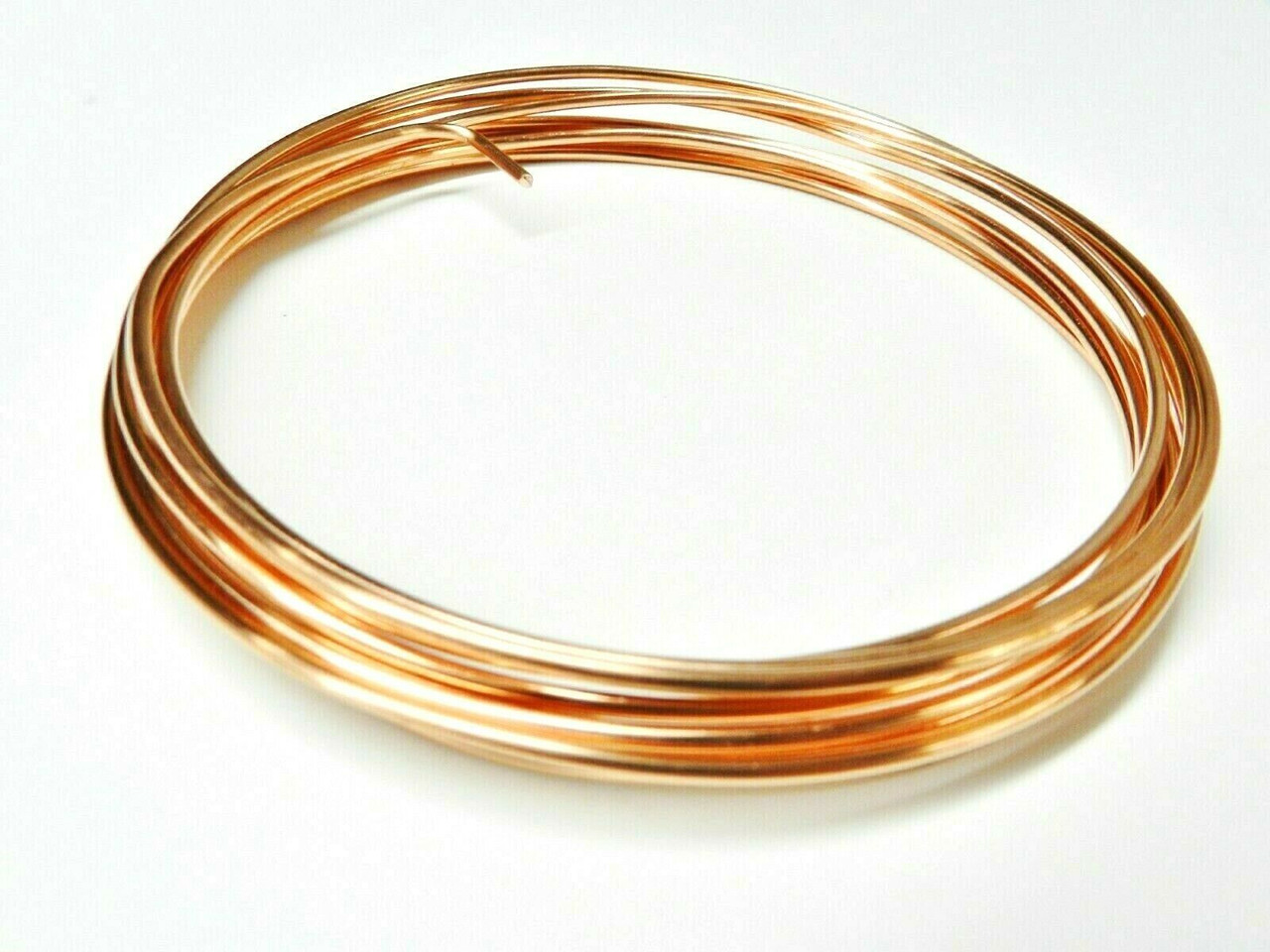 12 Gauge Copper Wire Dead Soft Coil Pure Round Copper Wire 10 FT